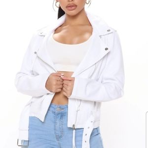 Fashion Nova Sports Moto Jacket